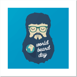 World Beard Day Posters and Art